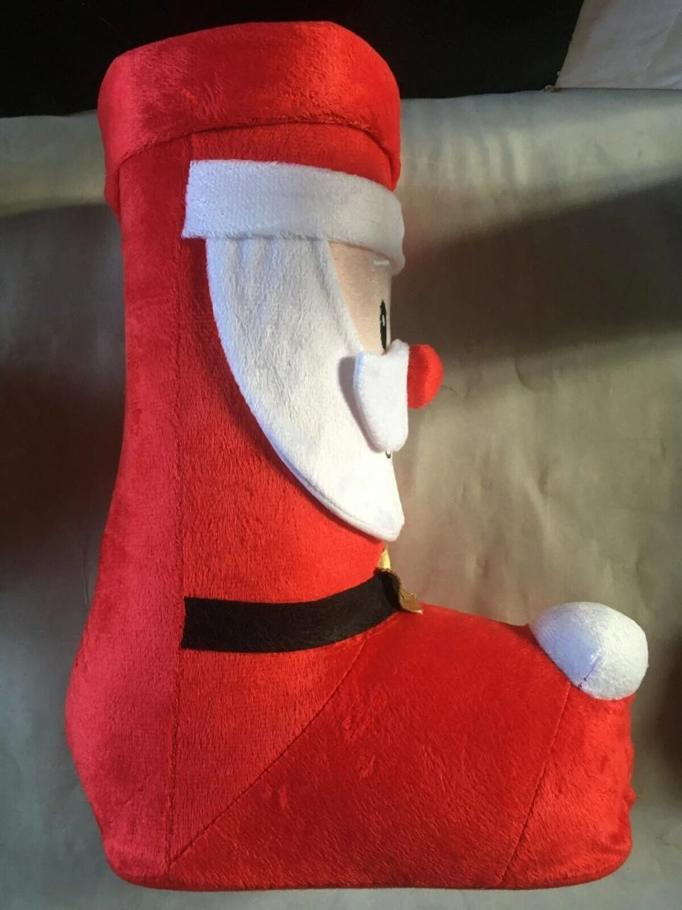 Grande bota rígida de noel para esconder guloseimas ou presentes – photo 4